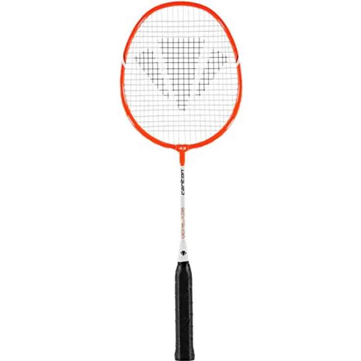 Carlton Badmintonracket Midi-Blade Iso 4.3 G4 NH, Rot, L4