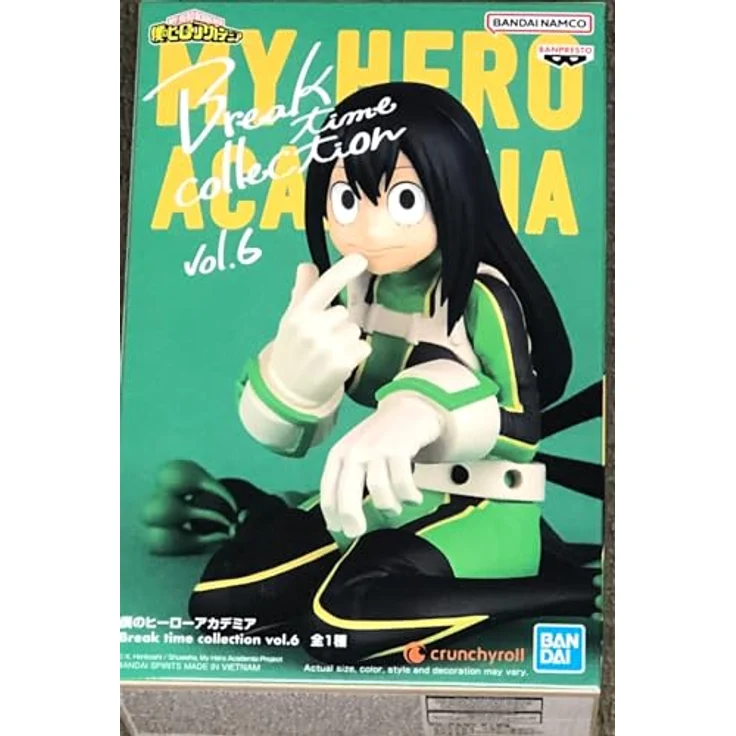 Banpresto My Hero Academia - Tsuyu Asui Break Time Collection, limitierte PVC-Statikfigur, offiziell lizenziert – Bild 2