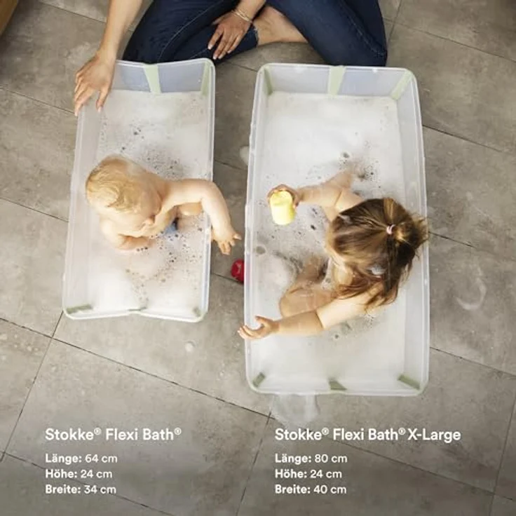 Stokke Flexi Bath, Mickey Celebration - Faltbare Babybadewanne - Leichte Konstruktion, robust & einfach zu verstauen - Bequem für zuhause oder auf Reisen - Ideal für Neugeborene und Babys – Bild 5