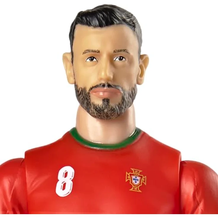Banbotoys Portugal Bruno Fernandes Actionfigur, 20cm detailgetreues Fußball-Miniaturdesign für Sammler – Bild 6