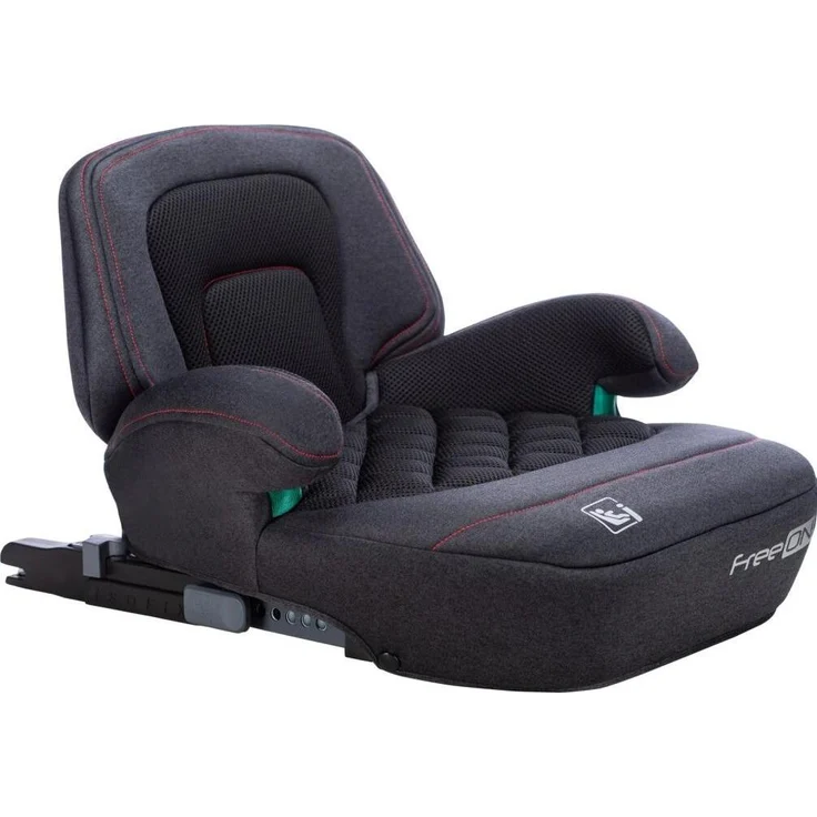 FreeON Cosmo Plus i-Size, Kindersitz Sitzerhöhung für 125-150 cm Körpergröße, Schwarz