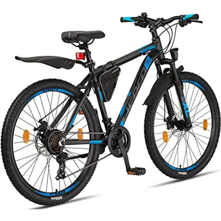 Licorne Bike Effect Premium Mountainbike Aluminium Discbremse Jungen Mädchen 21 Gang - Preisvergleich – Bild 4