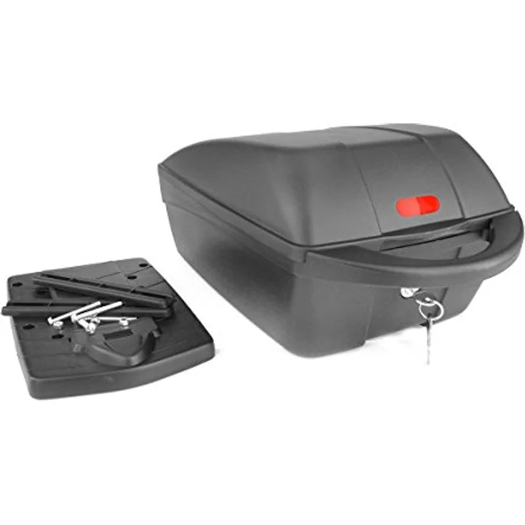 Polisport Kinder Bagagedragerbox Top Case Polisport 051 201 01 Gepaecktraegerbox Schwarz, Schwarz, S EU – Bild 1