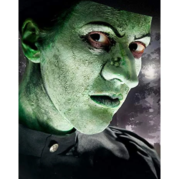 Maskworld Hochwertiges Halloween Schminke Komplett-Set HEXE - Make-Up - Hexennase - Scary Skin - Kontaktlinsen - Filmreifer Look – Bild 2