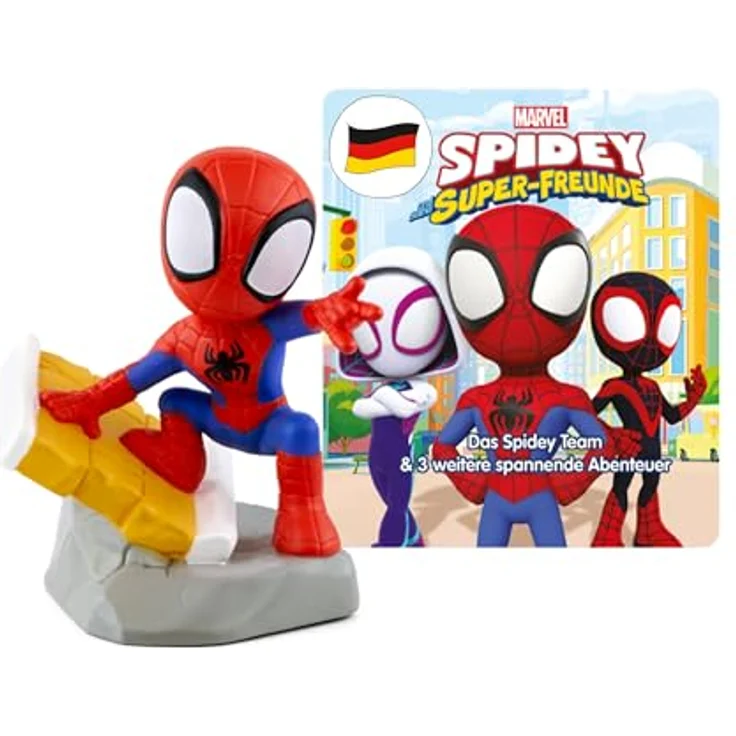 tonies Hörspielfigur Hörfigur Marvel Spidey, NFC-Chip, handbemalt, blau – Bild 2