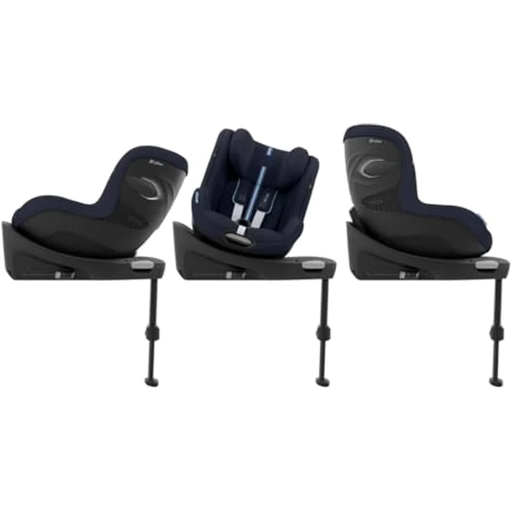 Cybex Sirona G i-Size Plus, Reboard Kindersitz mit 360°-Drehmechanismus, Ocean Blue – Bild 10