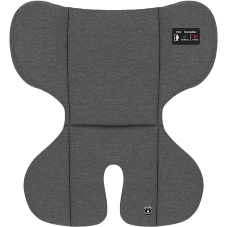 Lionelo Kindersitz Harper i-Size, mit Isofix und Top Tether, 76-150 cm, 5-Punkt-Gurt, verstärkter Seitenaufprallschutz, Black Carbon Grey – Bild 8