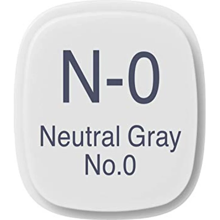 Copic Classic Marker Typ N - 0, neutral gray No. 0, professioneller Layoutmarker mit dualem Spitzensystem, schnelltrocknend – Bild 3