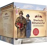 TOPP Escape Experience Adventskalender – Der magische Rätselwürfel, 24 Rätsel, bewegliches Design, Sherlock Holmes Thema
