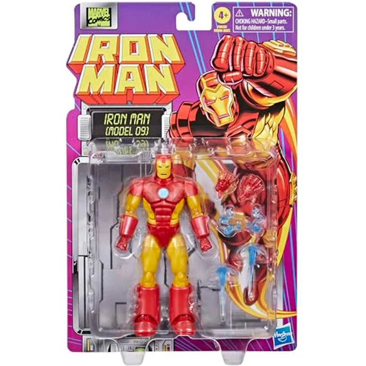 Marvel Legends Series Iron Man (Model 09), 15 cm Premium Action-Figur mit Neo-Classic Armor und 6 Accessoires – Bild 2