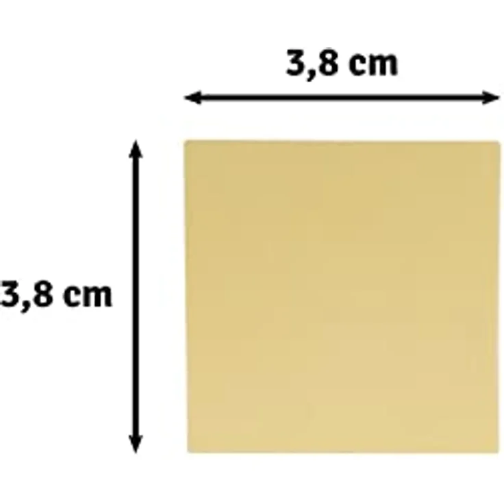 Vaessen Creative Motivstanzer Heavy Duty Quadrate 3,75 x 3,75 cm für dickere Materialien wie Tonkarton, PVC und Kork - ideal für Scrapbooking und Kartengestaltung – Bild 3