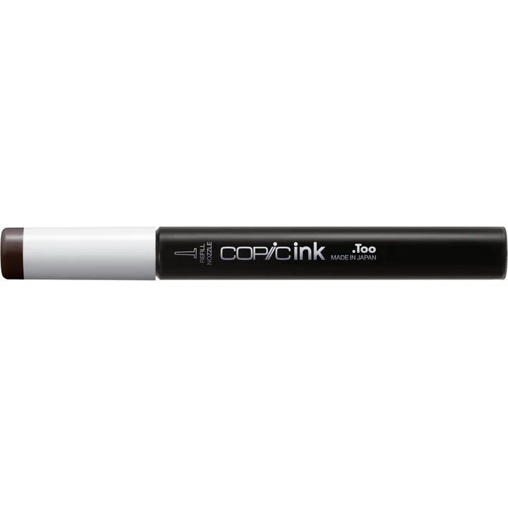 COPIC Füller Ink E49, 12 ml Nachfüllfarbe für Copic Marker, 9x farbidentisch, transparent