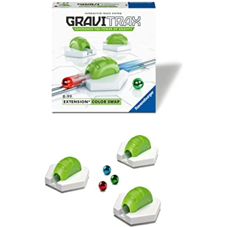 Ravensburger GraviTrax Erweiterung Color Swap - Ideales Zubehör für spektakuläre Kugelbahnen, Konstruktionsspielzeug für Kinder ab 8 Jahren – Bild 3