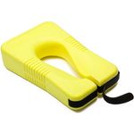 Sport-Thieme Schwimmkragen für Erwachsene | Halsschwimmkragen mit Klettverschluss | Hautfreundlicher PE-Schaum | Gelb | Markenqualität