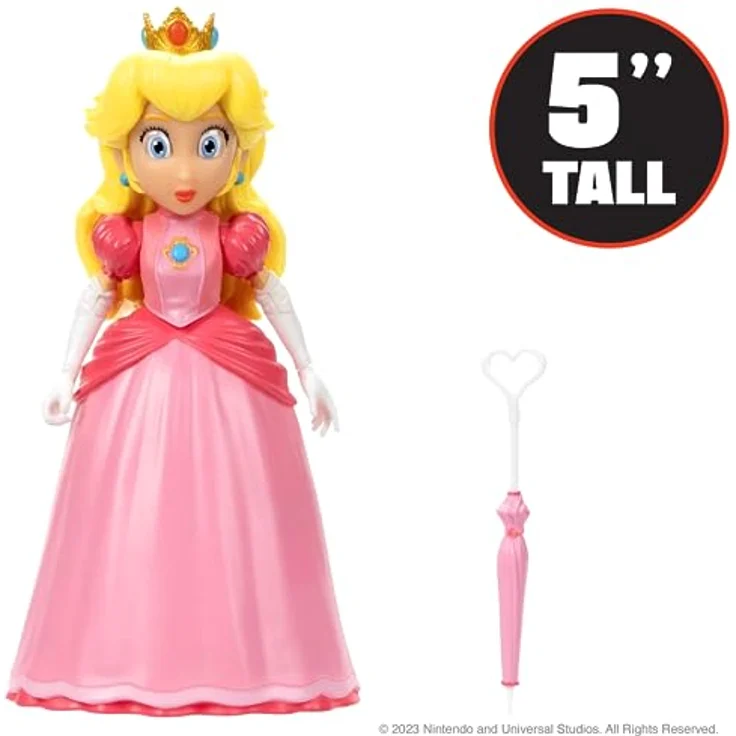 Super Mario Movie Nintendo Peach Figur 13cm – Bild 3