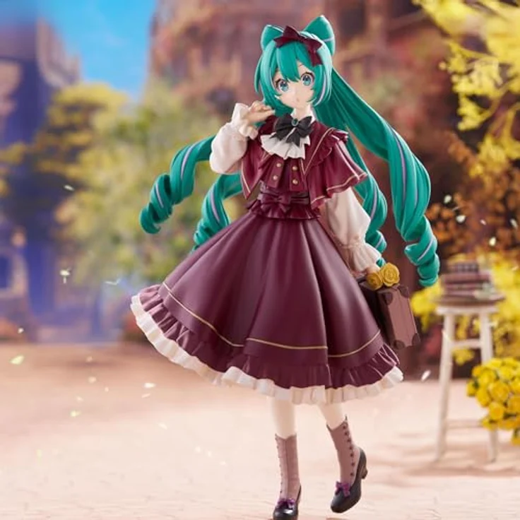Universal Textiles Hatsune Miku Trio-Try-iT PVC-Statue, 19 cm, nostalgisches Retro-Outfit, exklusiv in Europa – Bild 6