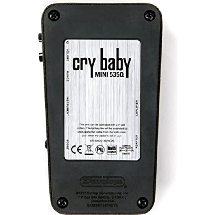 Jim Dunlop JD-CBM535Q Effektpedal für Cry Baby WAH Mini Gitarre – Bild 5