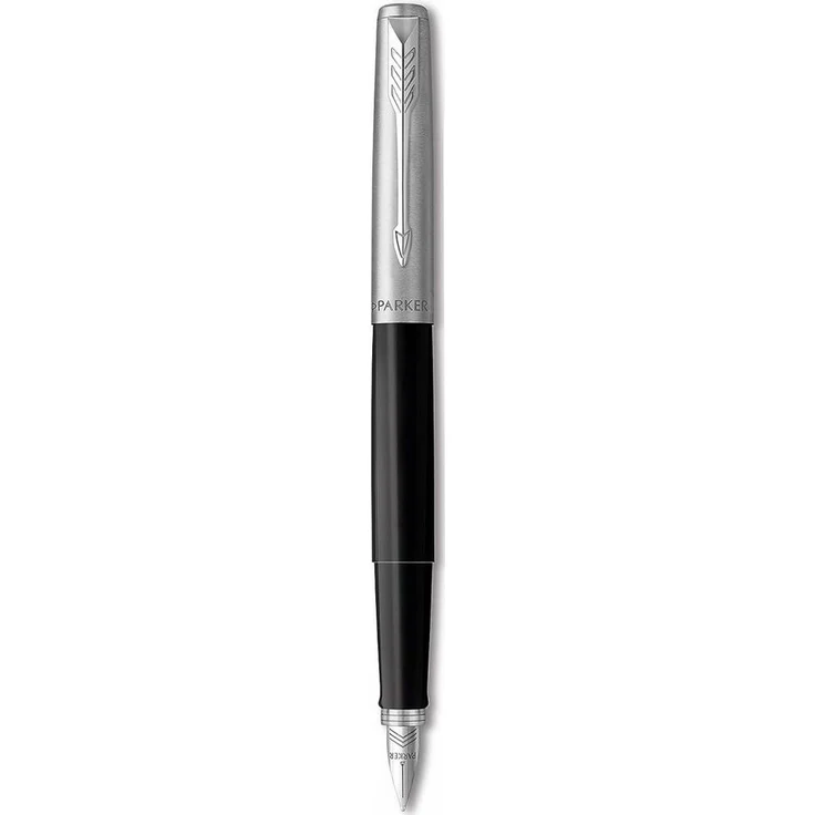 Parker Füllfederhalter Originals C.C Patronenfüller schwarz/silber M (mittel) – Bild 1