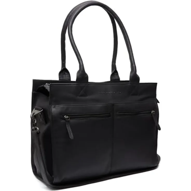 The Chesterfield Brand Elody Wickeltasche, 40 cm, aus 100% Leder, Farbe schwarz