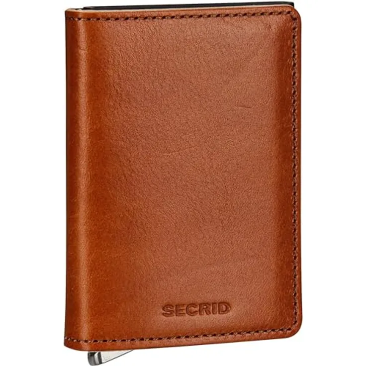 Secrid Geldbörse Premium Slimwallet Basco Cognac One Size