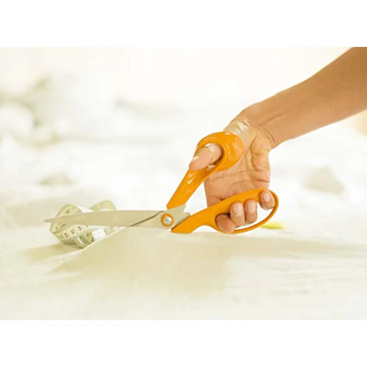 Fiskars Papierschere Schneiderschere 27 cm, rostfreier Stahl mit einstellbarem Klingendruck, spülmaschinenfest – Bild 9