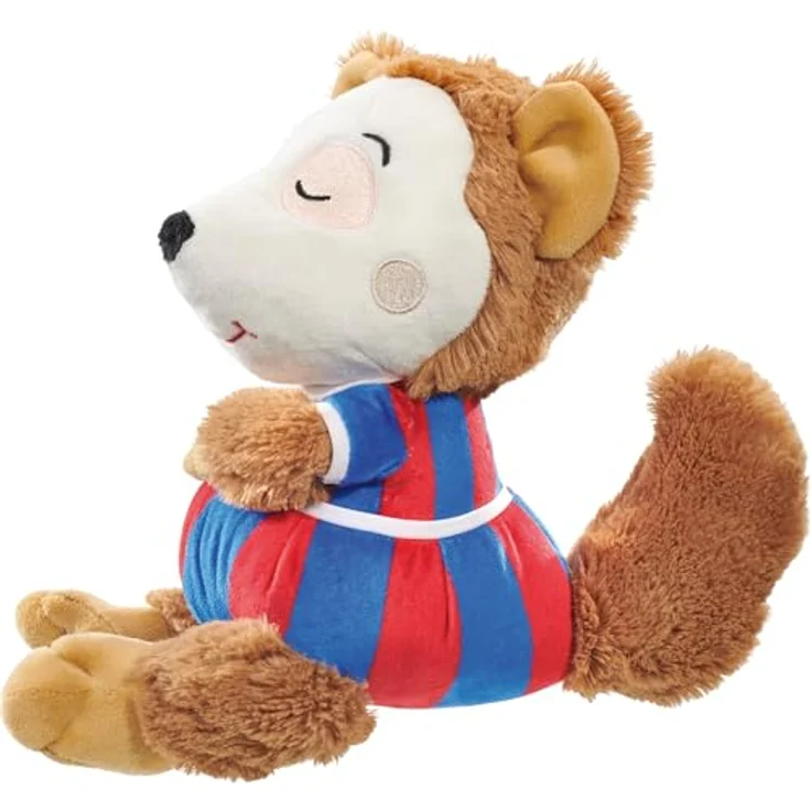 Schmidt Spiele 42256 Bobo Siebenschläfer, schlafend, 25 cm Plüschfigur, hochwertiger Plüsch, weltweit beliebter Charakter, handwaschbar, ab 0 Jahren – Bild 3