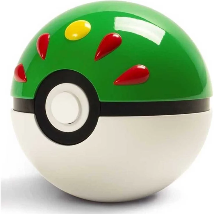 The Wand Company Freundesball Pokémon Pokéball-Replik, limitierte Auflage mit Touch- und Annäherungssensorik, Mehrfarbig, Durchmesser ca. 8 cm, inkl. edlem Etui mit Lichteffekten