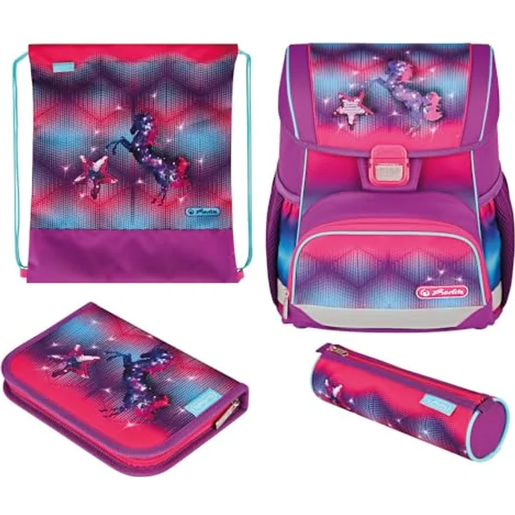 Herlitz Schulranzenset Loop Plus Funky Horse – Bild 2