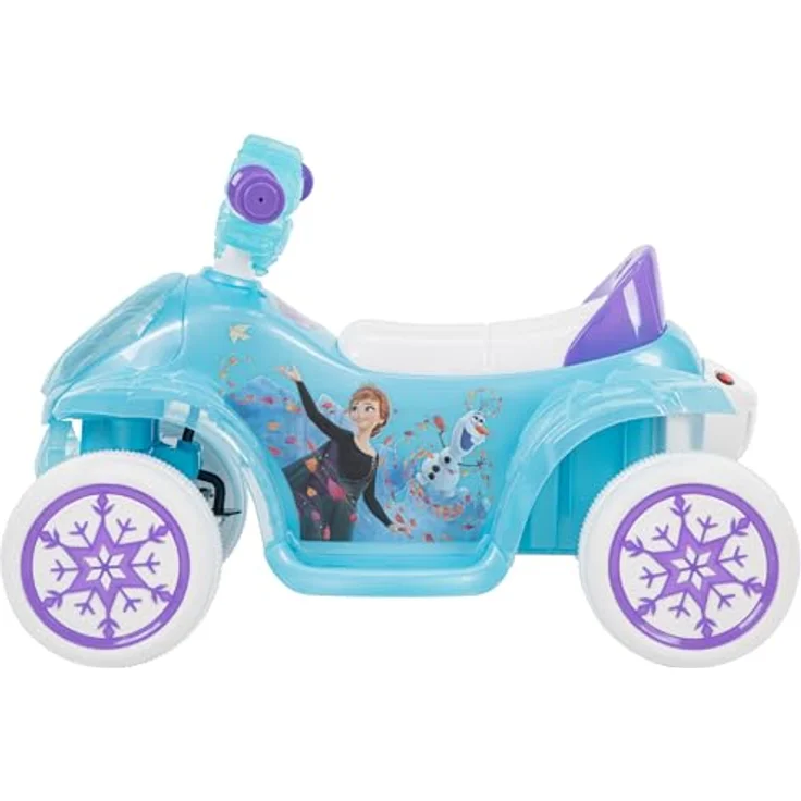 Huffy Disney Frozen Luftblasen Quad, 7.2V Elektrofahrzeug mit Seifenblasengenerator und Disney Motiv, Geschwindkeit bis 2,5 km/h – Bild 5