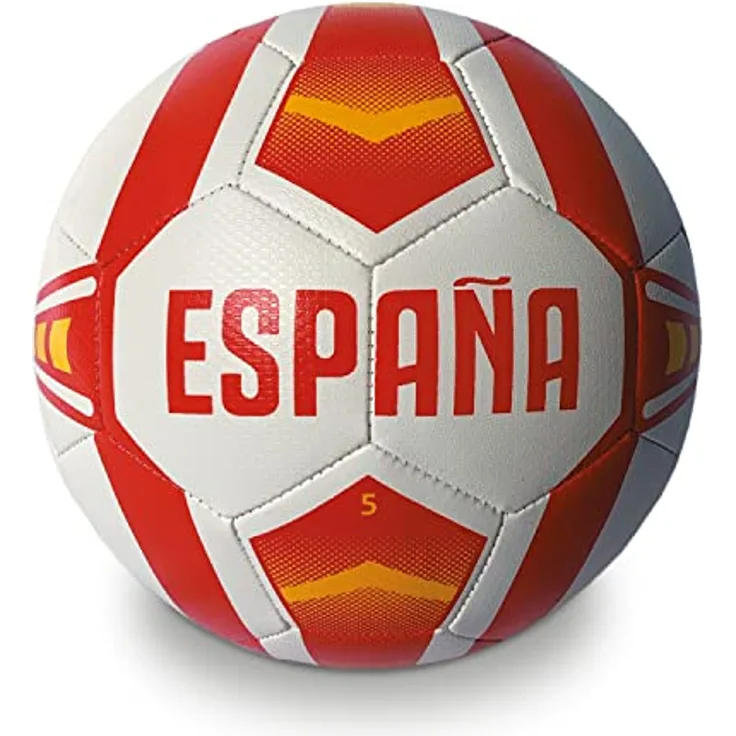 Mondo Sport - ESPANA Genähter Fußball - Offizielles Produkt - Größe 5 - 400 g - 23020