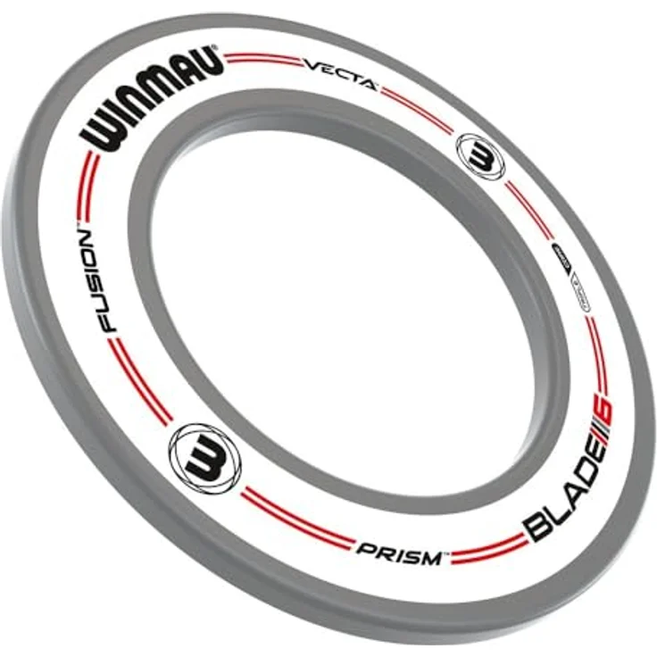 Winmau Catchring Pro-Line 4449, Auffangring für Dartspiele, weiß, Durchmesser 68 cm, Wand- und Bodenschutz – Bild 3