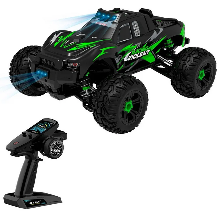 Esun RC-Auto Ferngesteuertes Auto, 1:16 RC Auto Offroad, 40km/h All Terrain RC Car (Blau, Set, Komplettset), 2,4 GHz Fernsteuerung Auto für Erwachsene und Kinder ab 8 10 Jahre