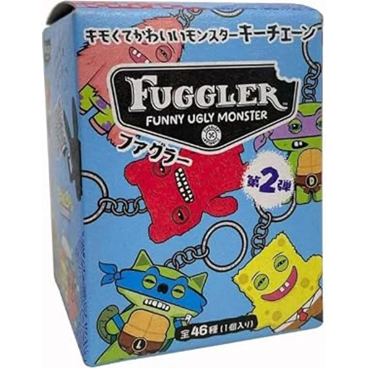 joojee Fuggler Schlüsselanhänger JPN Edition, Japanisch inspiriertes Design in Blind Box, 6,5 cm, Sammelfigur mit Überraschungseffekt