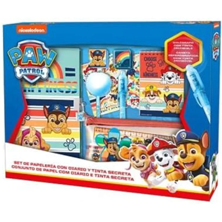 Paw Patrol Schreibset, Malvorlagen für kreative Abenteuer, bunt – Bild 1