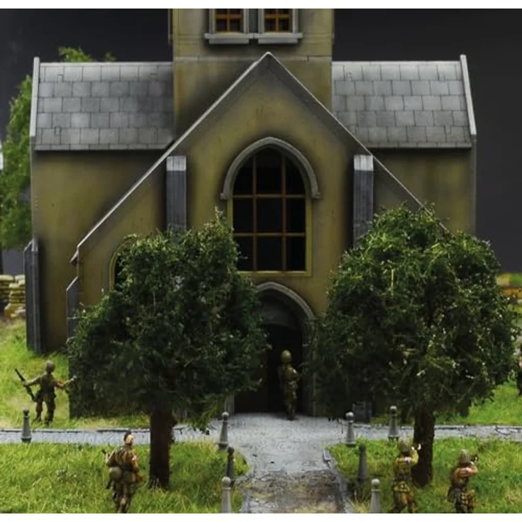 Italeri 6199 1:72 Battle of Normandy St.-Mère-Église - Modellbau, Bausatz, Standmodellbau, Basteln, Hobby, Kleben, Plastikbausatz, detailgetreu – Bild 5