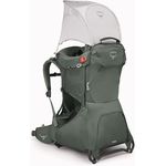 Osprey Poco Child Carrier, Babytrage für Outdoor-Aktivitäten, 24 Liter Stauraum, grün