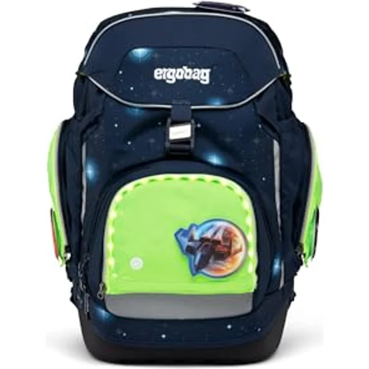 ergobag Fluo LED Zip-Set Grün – Bild 3
