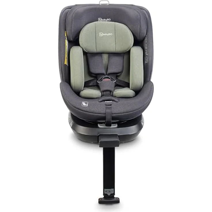 BabyGo Autokindersitz Move 360 I Size, 360-Grad-Rotation, Sicherheit und Komfort, blau – Bild 3