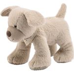 Sterntaler® Kuscheltier Hund Lucky, M, aus extra kuscheligem Flausch mit Rassel, ideal ab Geburt