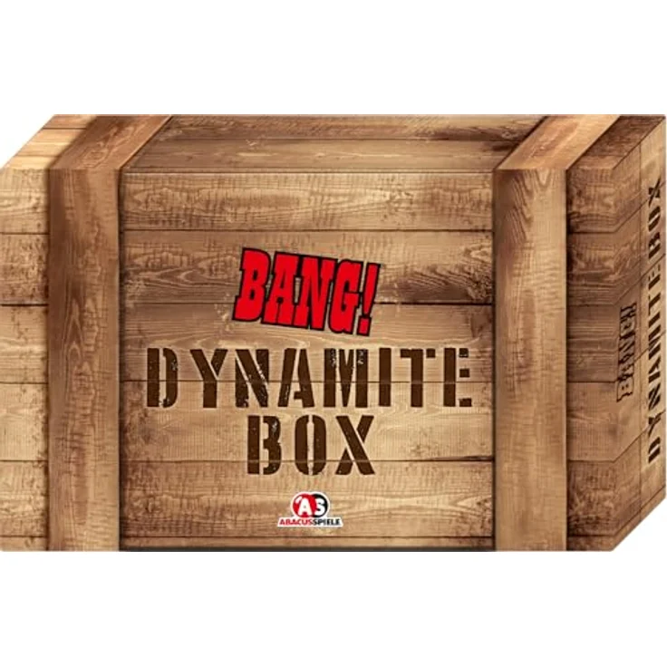 Abacusspiele BANG! Dynamite Box, komplette Brettspiel-Sammlung auf Deutsch, Sammlerbox – Bild 1