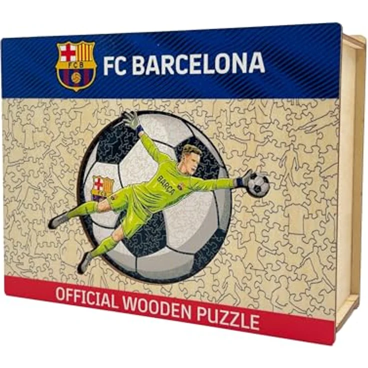 Iconic Puzzles Barcelona TER Stegen Holzpuzzle Größe L 500 Teile – Bild 3