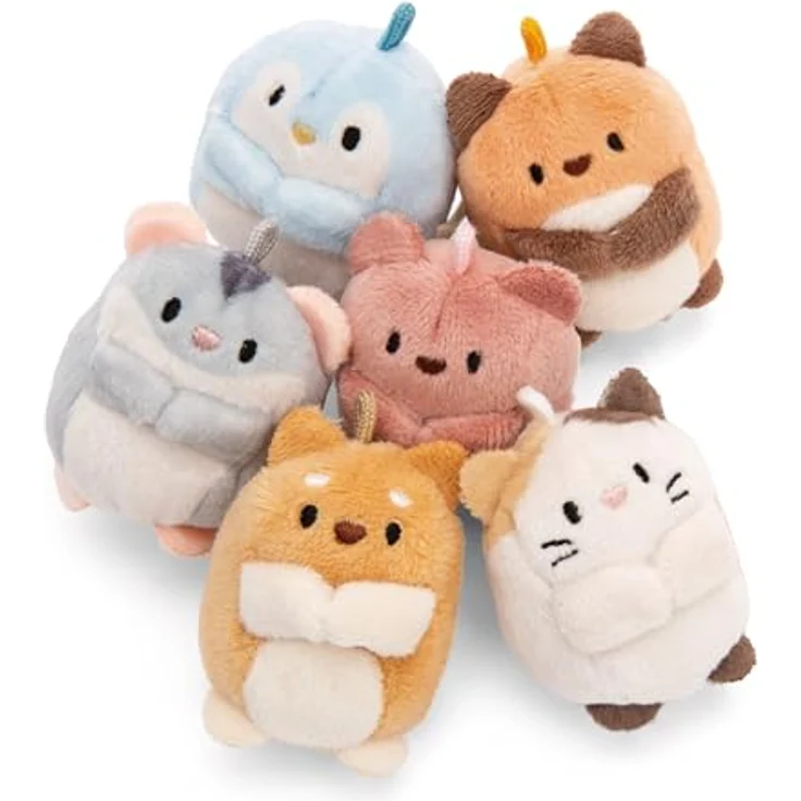 NICI Kuscheltier Hamster Shai, 5 cm grau, aus weichem Plüsch, für Kinder und Erwachsene, tolles Geschenk zum Kuscheln und Spielen – Bild 5