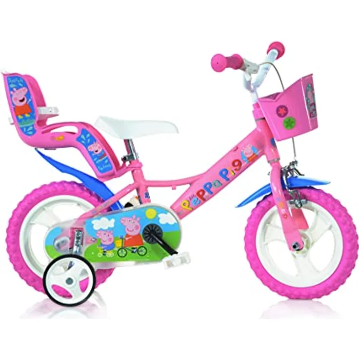 Peppa Pig Babys (Mädchen) Peppa Wutz Fahrrad 3-5 Jahre Kinderfahrrad, Rosa 12
