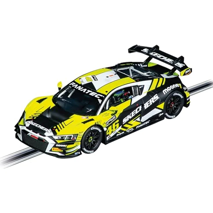 Carrera DIGITAL 124 Audi R8 LMS GT3 Evo II "Valentino Rossi, No.46", Slotcar mit detaillierter Nachbildung im Maßstab 1:24, ideal für Männer, Kinder & Erwachsene – Bild 1
