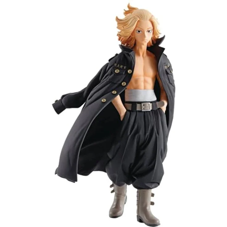 BANPRESTO Figur Statue von Manjiro Sano - Tokyo Revengers Vol. 2, 16cm, Multicolor – Bild 3