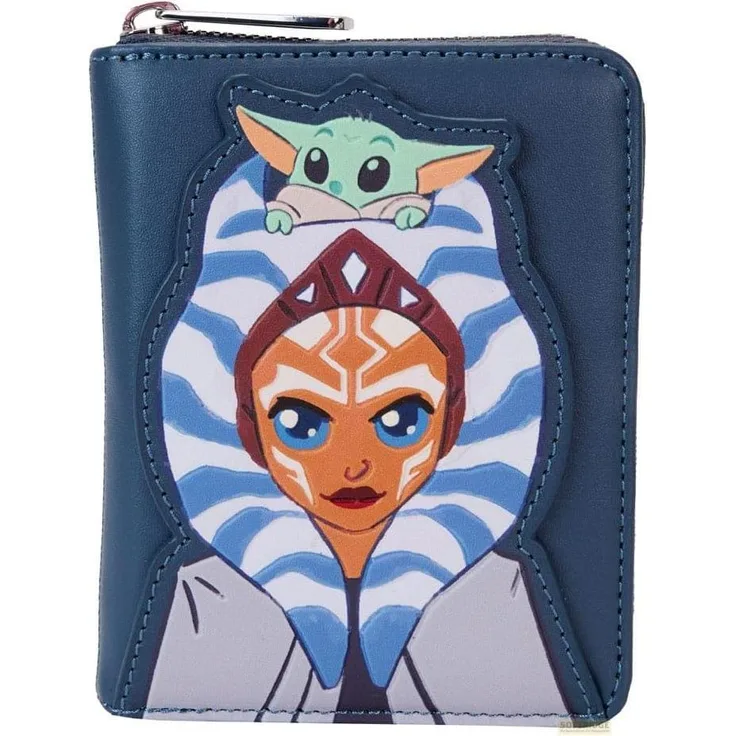 Loungefly, Portemonnaie, Star Wars by Loungefly Geldbeutel Ahsoka and Grogu Precious Cargo