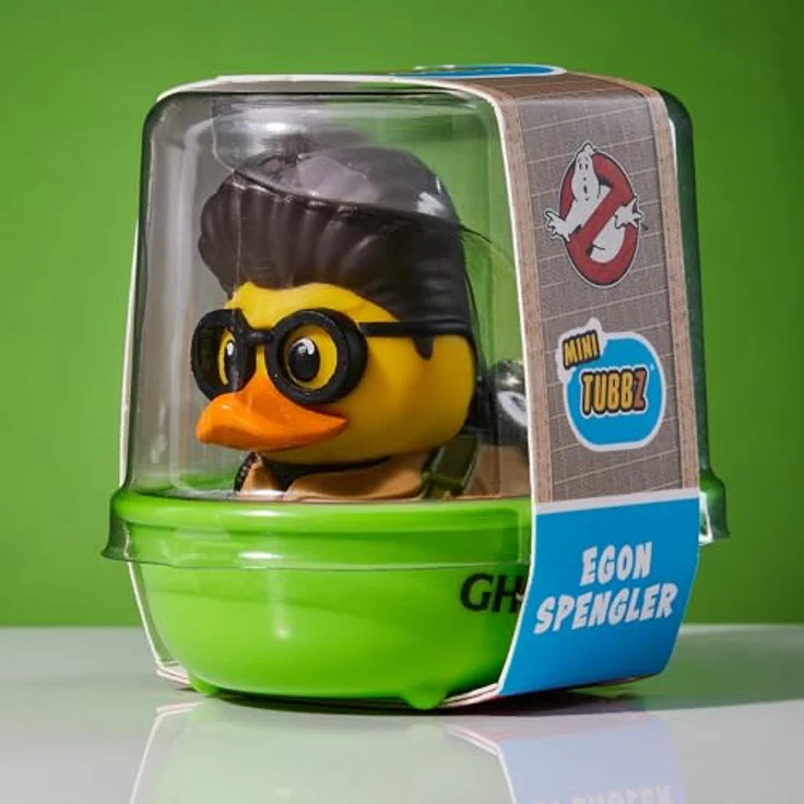 TUBBZ Mini: Ghostbusters - Egon Spengler Cosplaying Rubber Duck Vinyl Figure, 5 cm große Sammelfigur für Ghostbusters-Fans – Bild 2