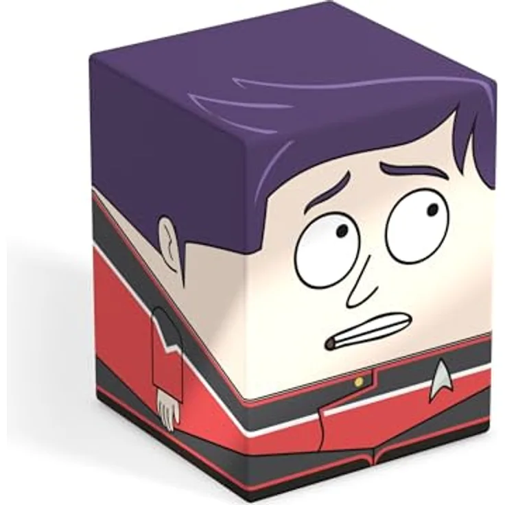 Squaroes Squaroe Star Trek: Lower Decks™ ST002 - Brad Boimler, Sammelbox für bis zu 100 Spielkarten