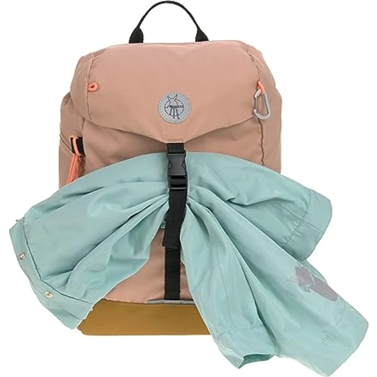 LÄSSIG Big Outdoor Backpack Nature Braun, Kinder Wanderrucksack mit Brustgurt, 14 Liter, wasserabweisend – Bild 4