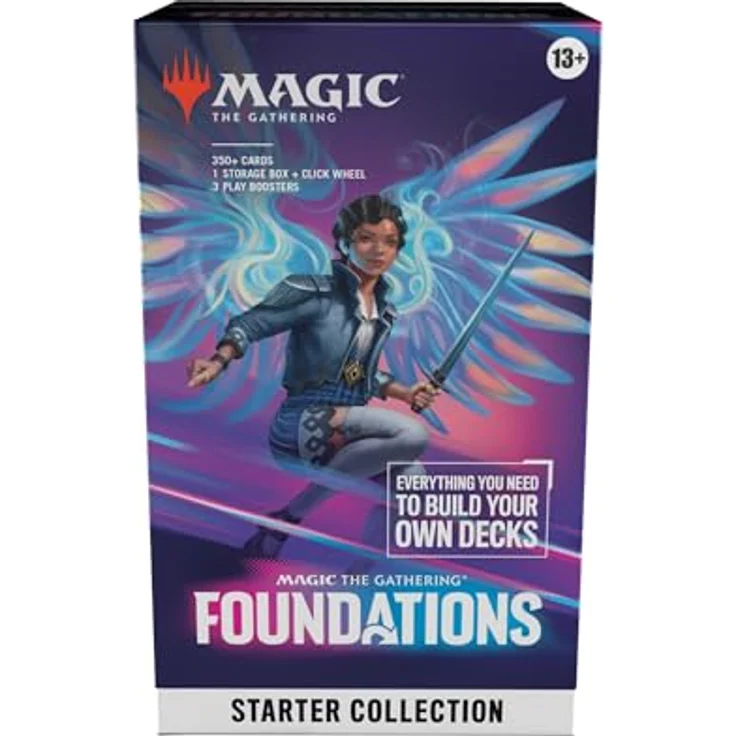 Wizards of the Coast Magic: The Gathering Foundations: Starter Collection, über 350 Karten mit 22 Foilkarten und Spielanleitungen – Bild 1